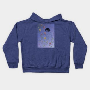 Kimono & Flowers Kids Hoodie